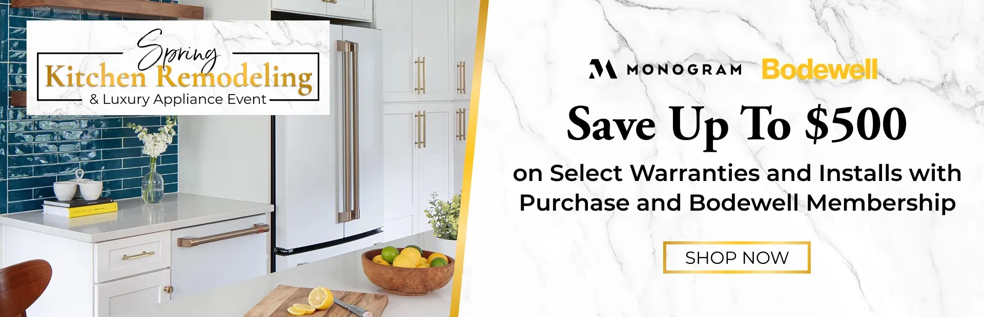 Spring - Monogram / Bodewell Save up to $500